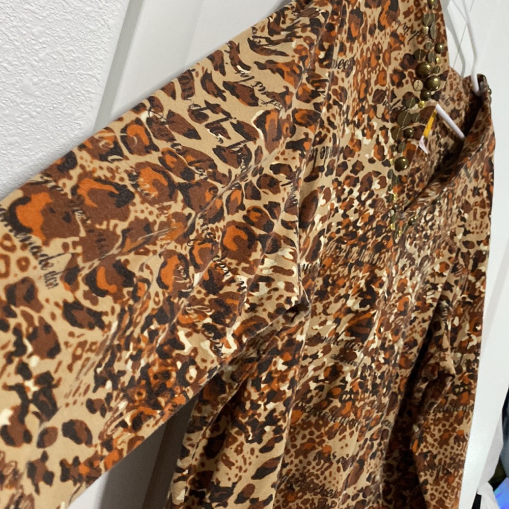 Ruby Rd Patterned Embellished Top |Size 1x - image 5